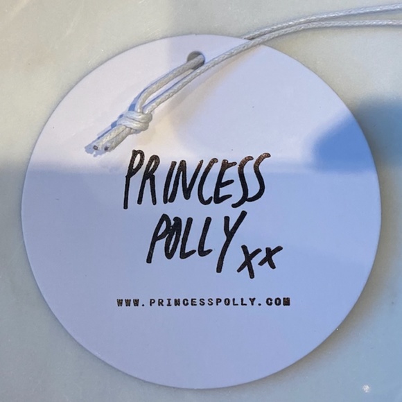 NWT Princess Polly Cairo Mini Dress- Blue - Picture 8 of 9